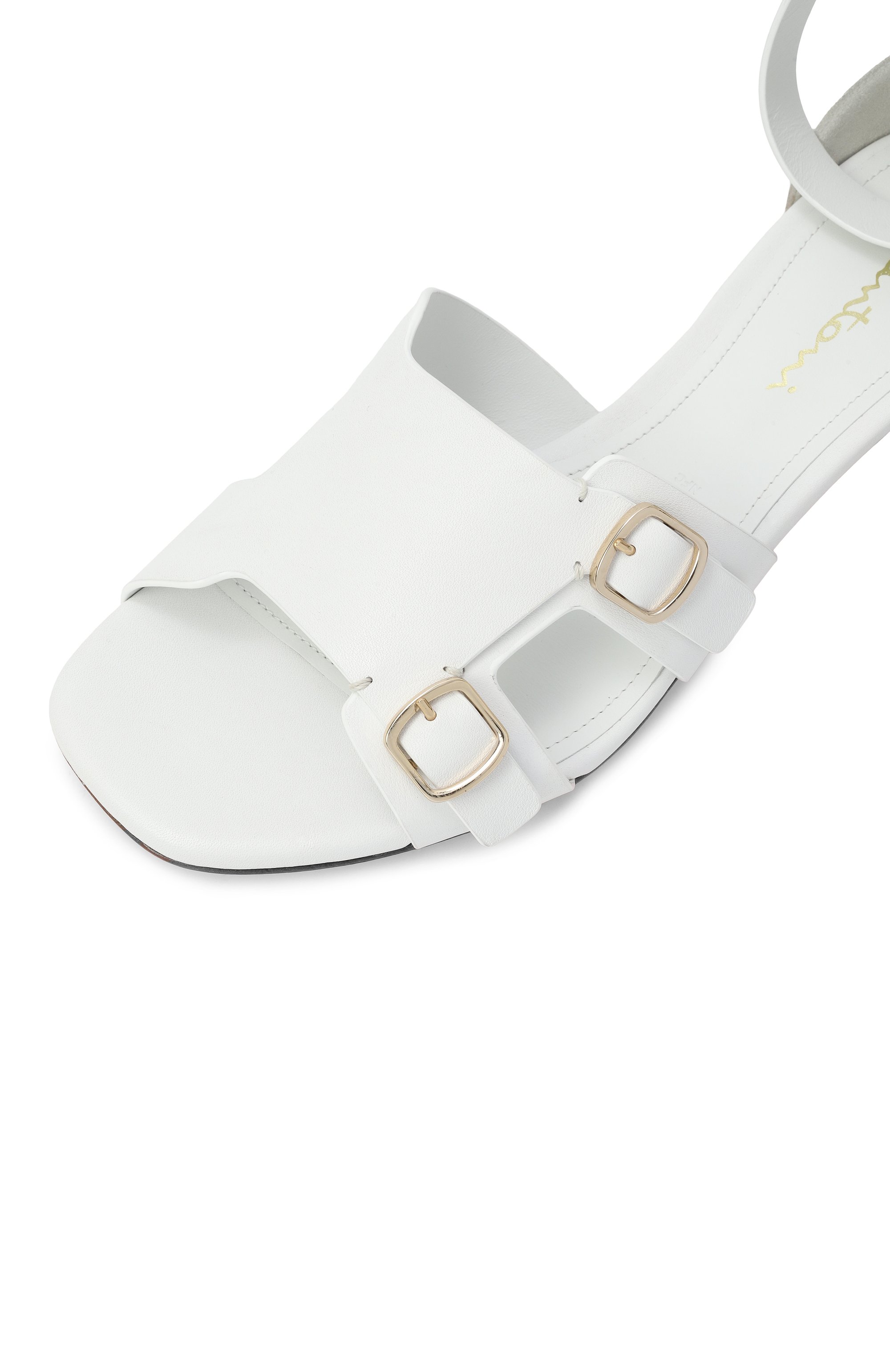 Кожаные босоножки SANTONI, арт. WHVG71606HA2TLGA, фото 7