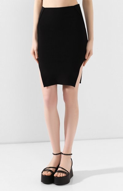 Юбка из вискозы RICK OWENS, арт. R020S1688/KST, фото 3