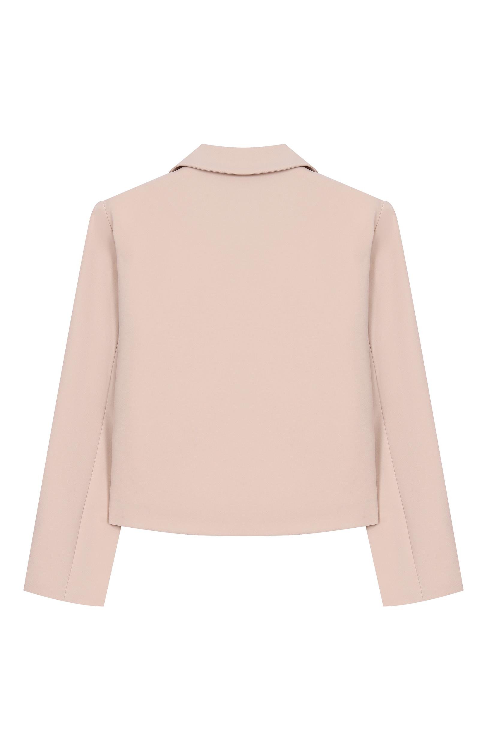 Жакет ELIE SAAB JUNIOR светло-розового цвета по цене 66800 руб., арт. EFGC024/TS0802, фото 2 Жакет ELIE SAAB JUNIOR, арт. EFGC024/TS0802, фото 2