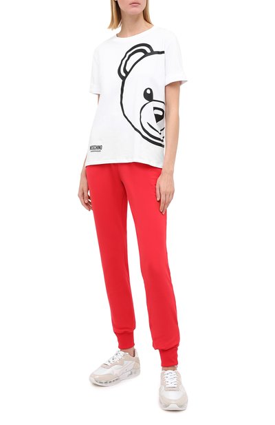 Хлопковая футболка MOSCHINO, арт. A1914/9012, фото 2