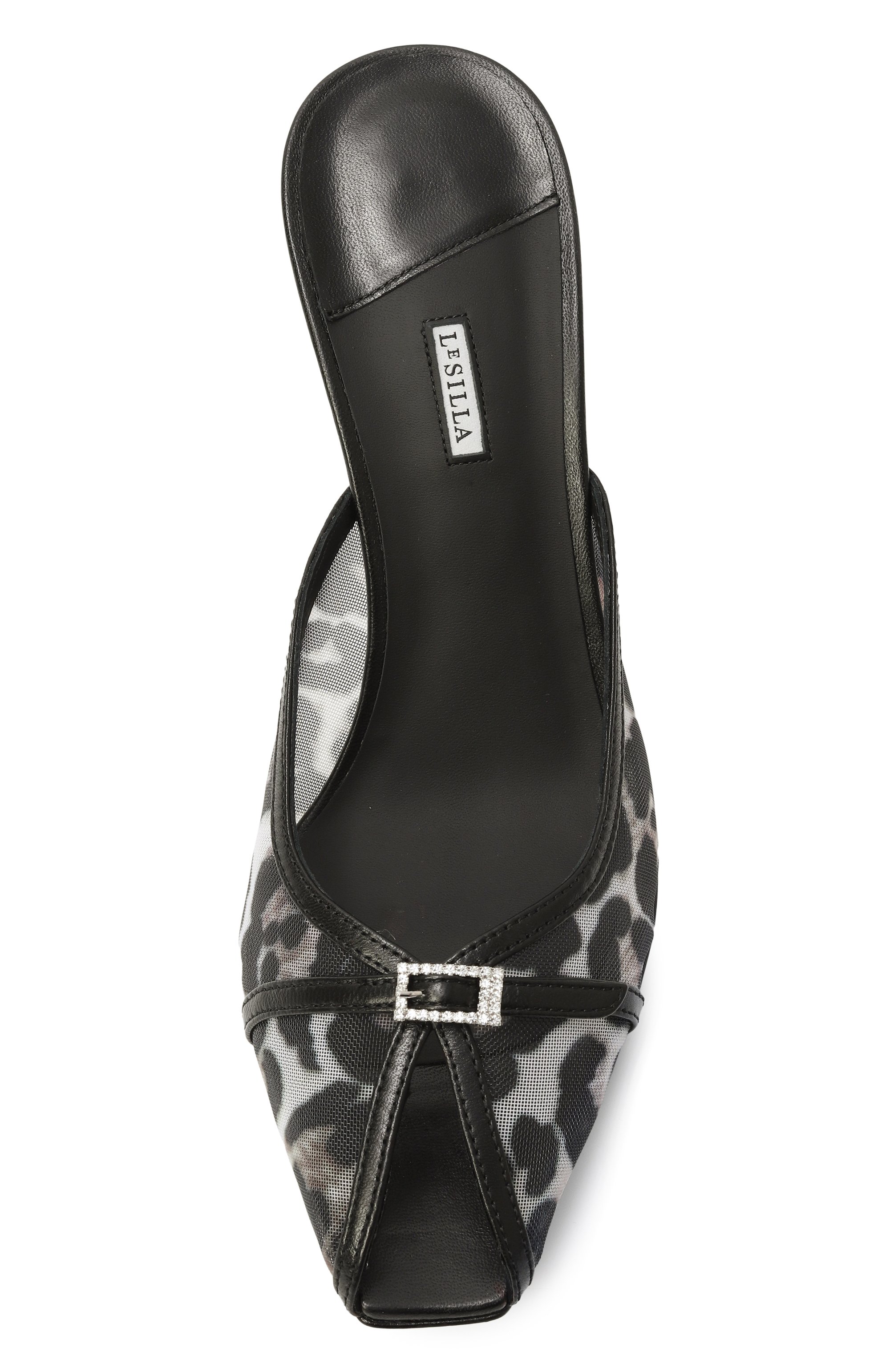 Комбинированные мюли vittoria 80 LE SILLA, арт. 3461D080BXPPNEM, фото 6