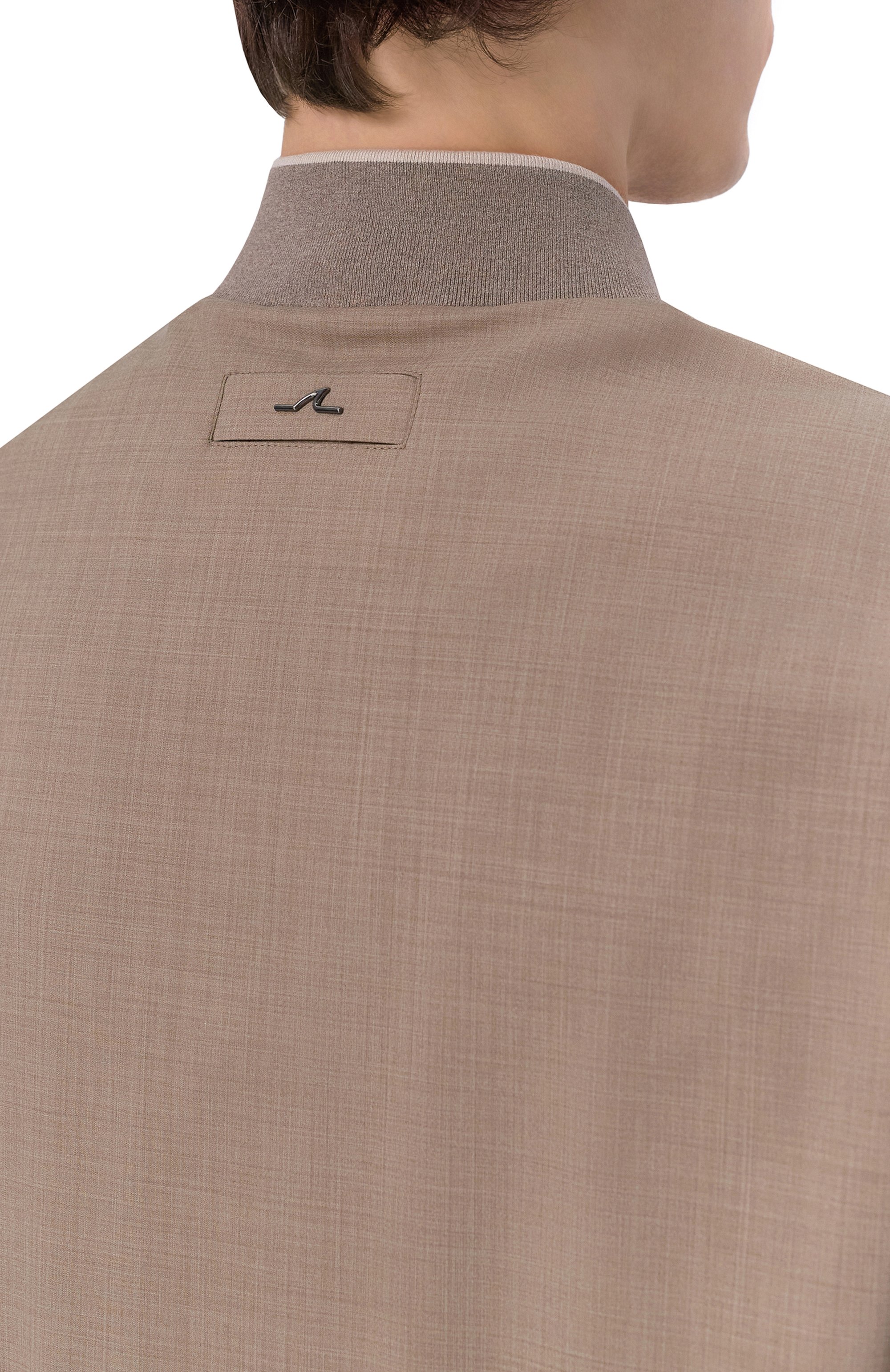 Бомбер из шерсти и шелка PAUL&SHARK, арт. 26412062_002, фото 5