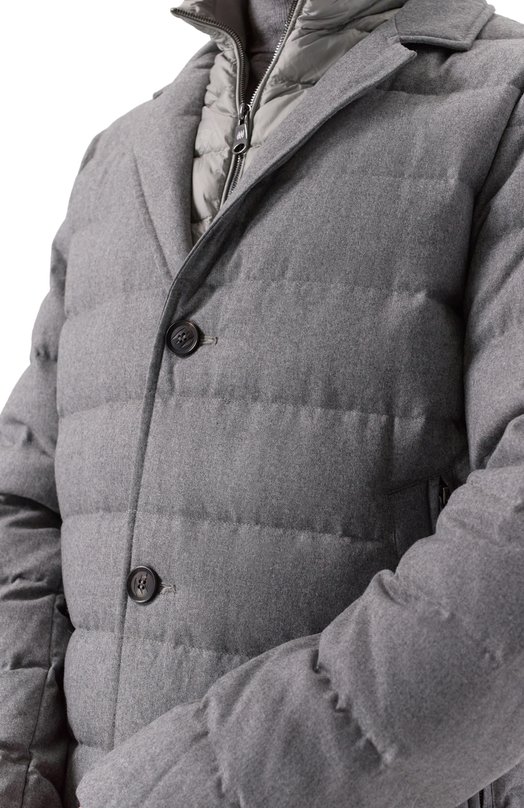 Пуховая куртка Hetrego 8P514/MAGNUS Серый  8P514/MAGNUS Фото 5