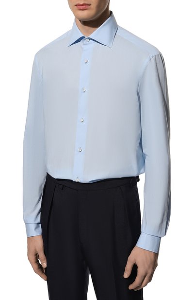 Хлопковая сорочка LUIGI BORRELLI, арт. PS10005/LUCIAN0/ST/DR/PC, фото 4