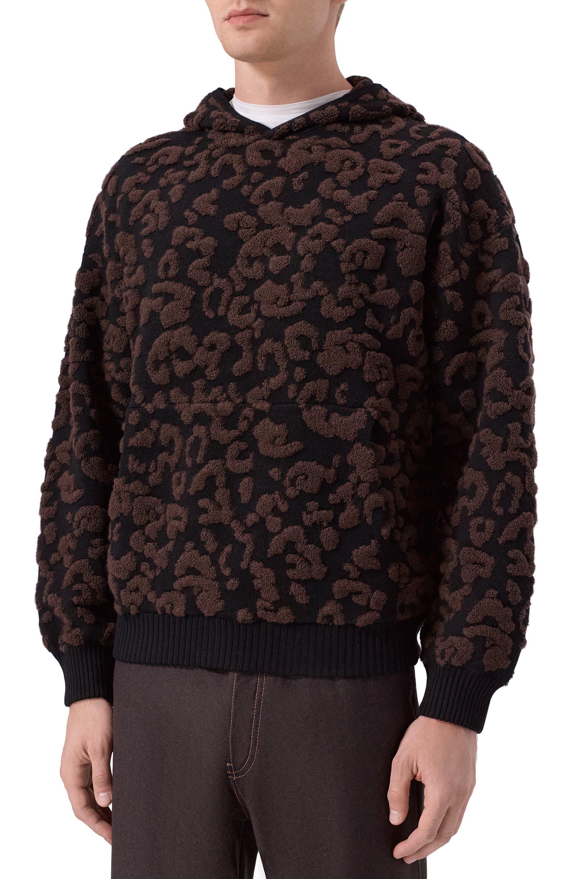 Шерстяное худи EMPORIO ARMANI, арт. EM003513/AF14195, фото 3