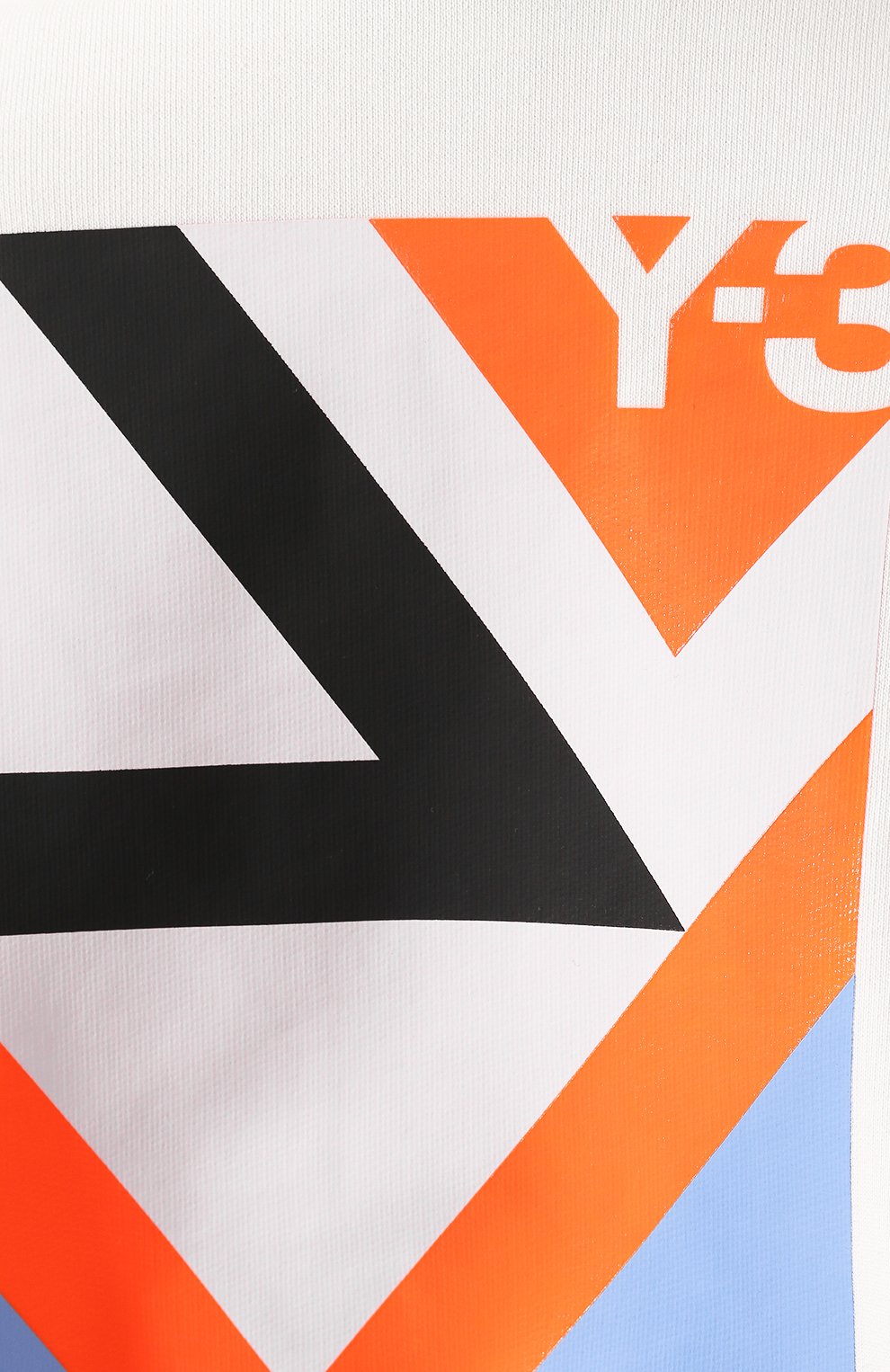 Хлопковое худи Y-3, арт. FS5590/W, фото 5