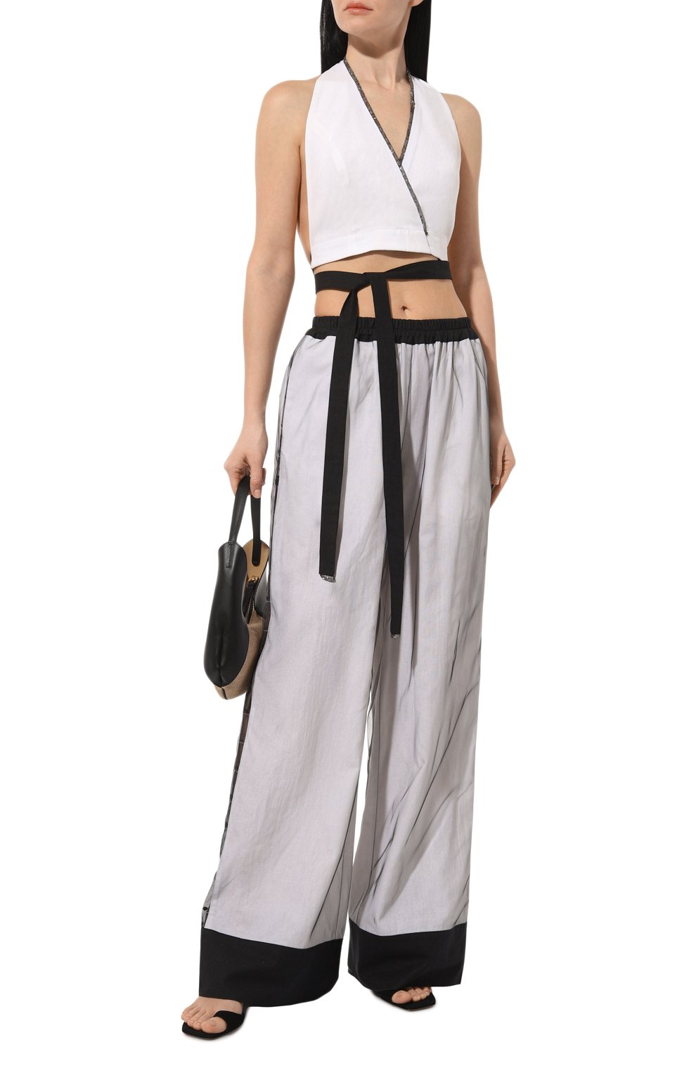 Брюки изо льна и хлопка MIDGARD PARIS, арт. V1-PT4-WH, фото 2