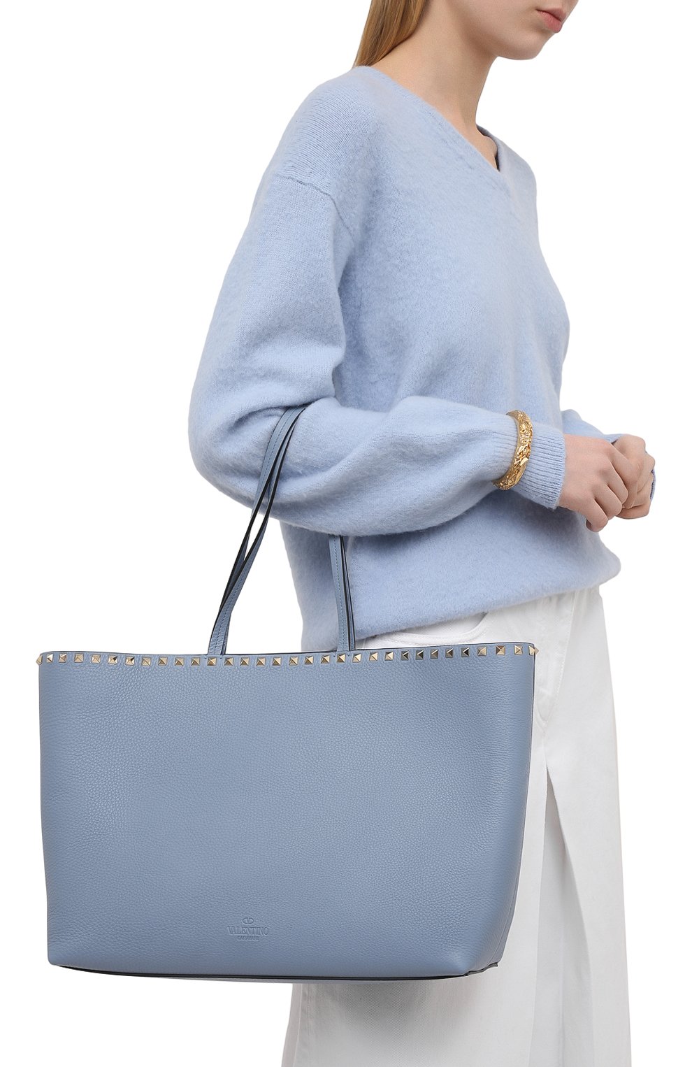 Сумка-шопер rockstud VALENTINO, арт. VW2B0B70/VSF, фото 2