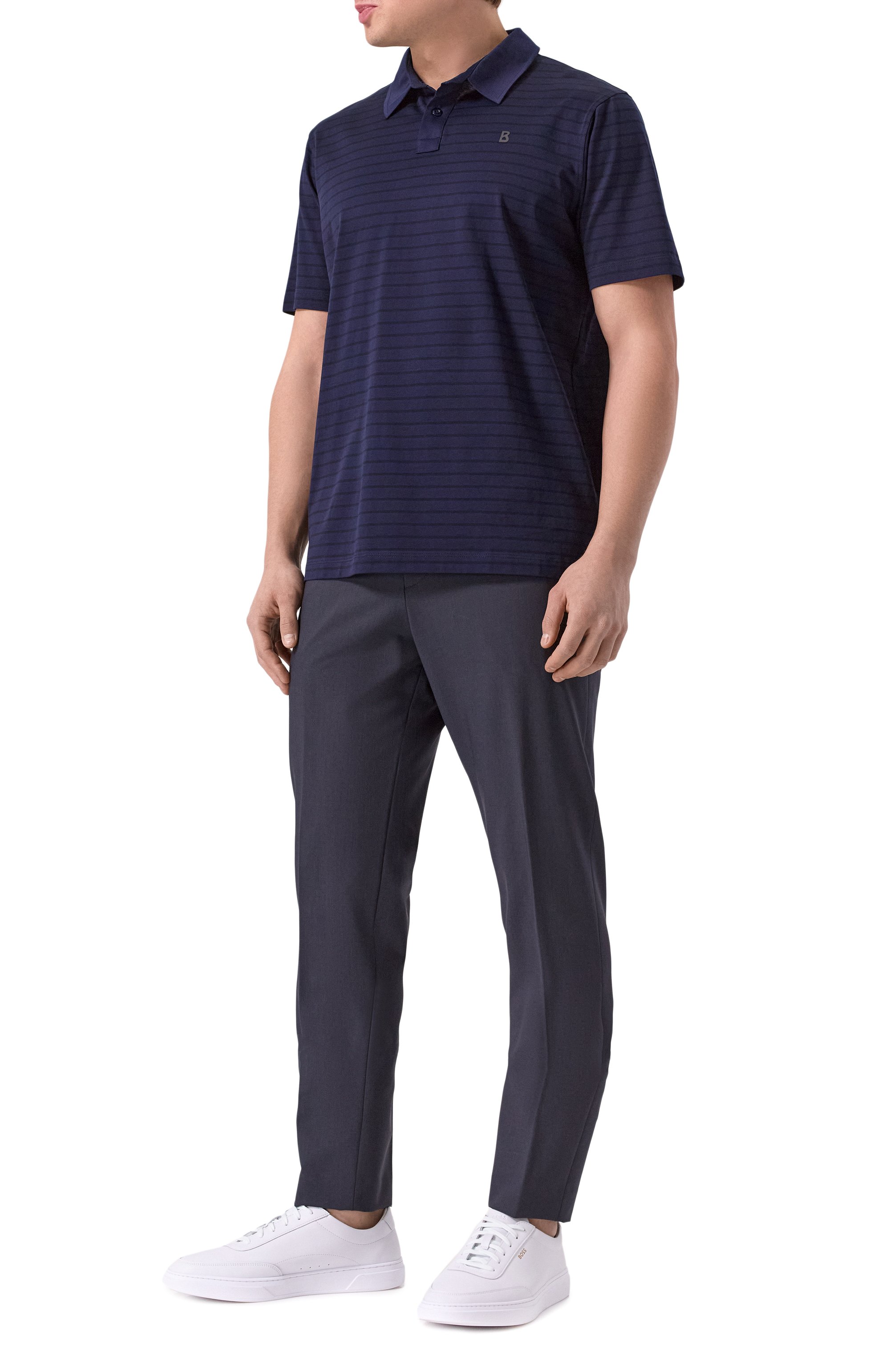 Хлопковое поло BOGNER, арт. 58349416, фото 2