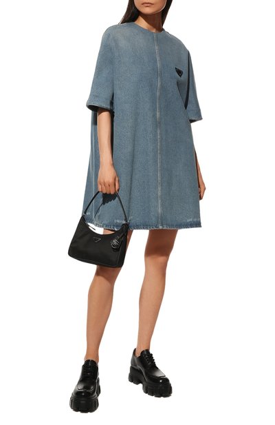 Кожаные дерби monolith PRADA, арт. 1E708L-B4L-F0002-B055, фото 2