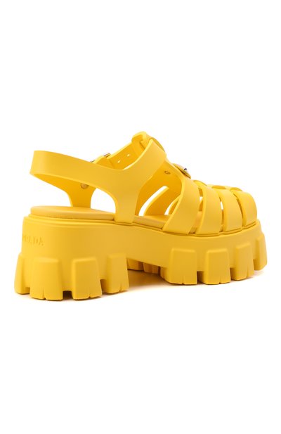 Резиновые сандалии PRADA, арт. 1X853M-3LKK-F0377-055, фото 3