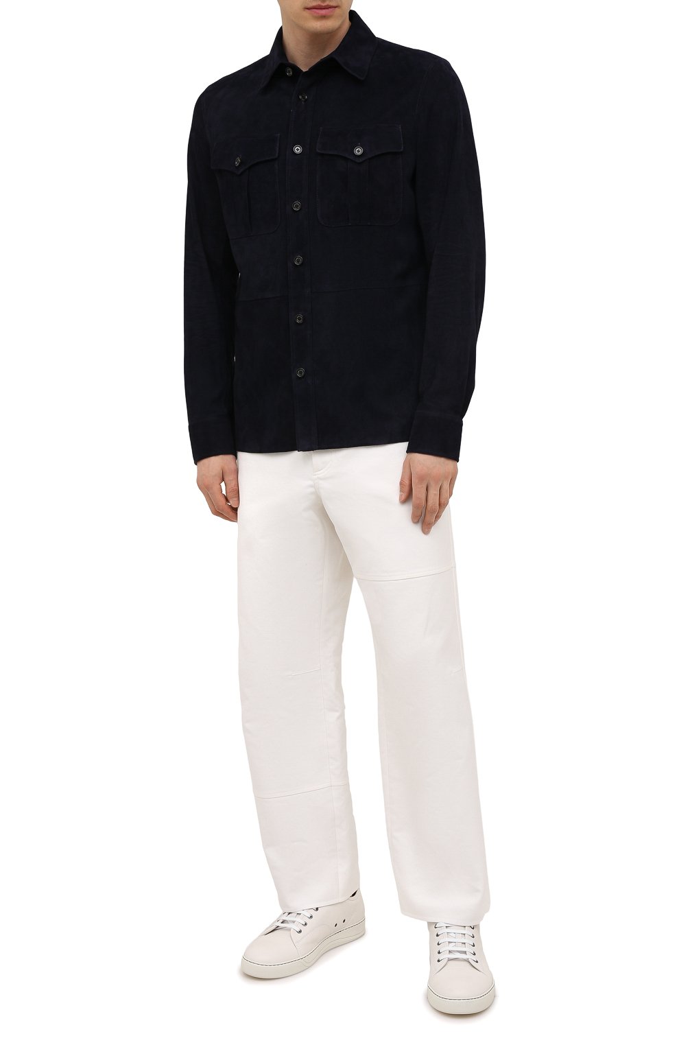 Замшевая рубашка RALPH LAUREN, арт. 790654923, фото 2