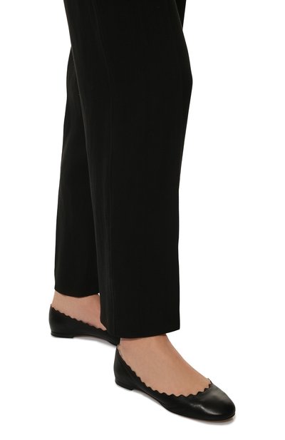 Кожаные балетки lauren CHLOÉ, арт. CHC16A16075, фото 3