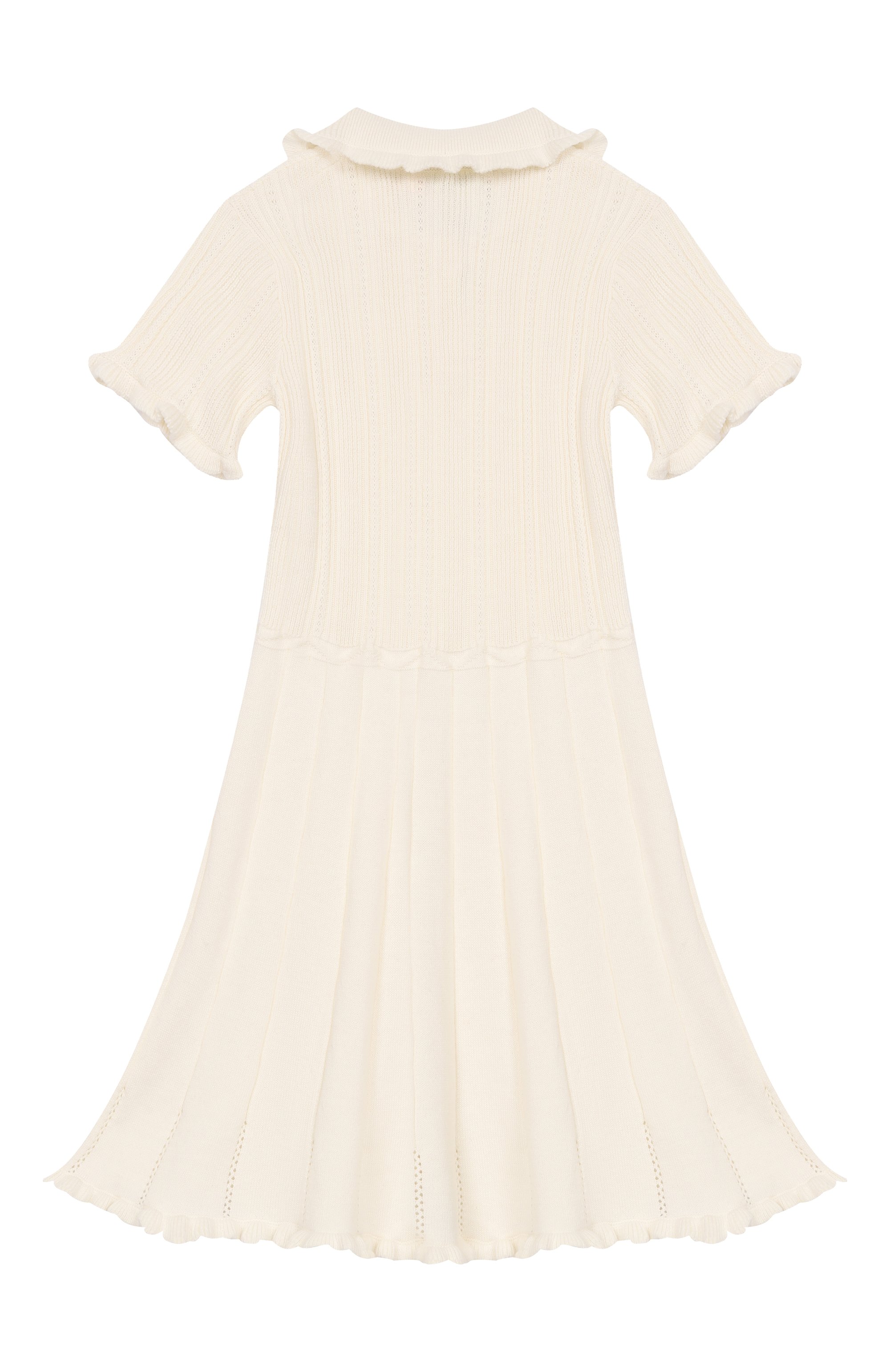 Платье из хлопка и кашемира BONPOINT, арт. S06GDRK00003/4A-8A, фото 2