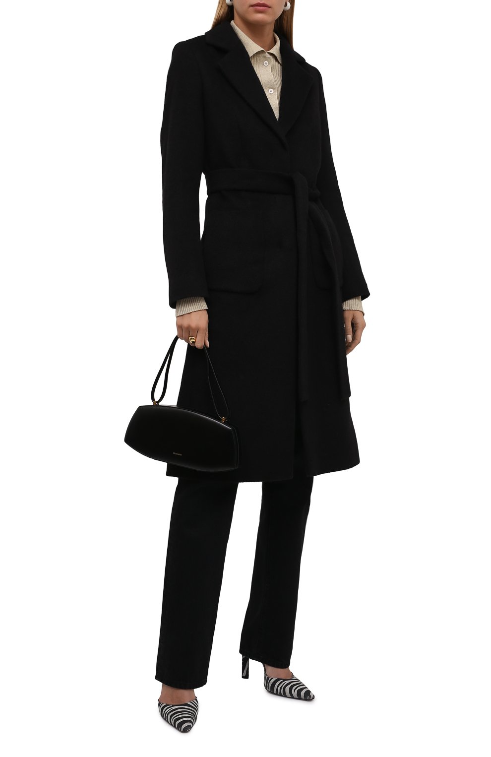 Шерстяное пальто HUGO, арт. 50437081, фото 2