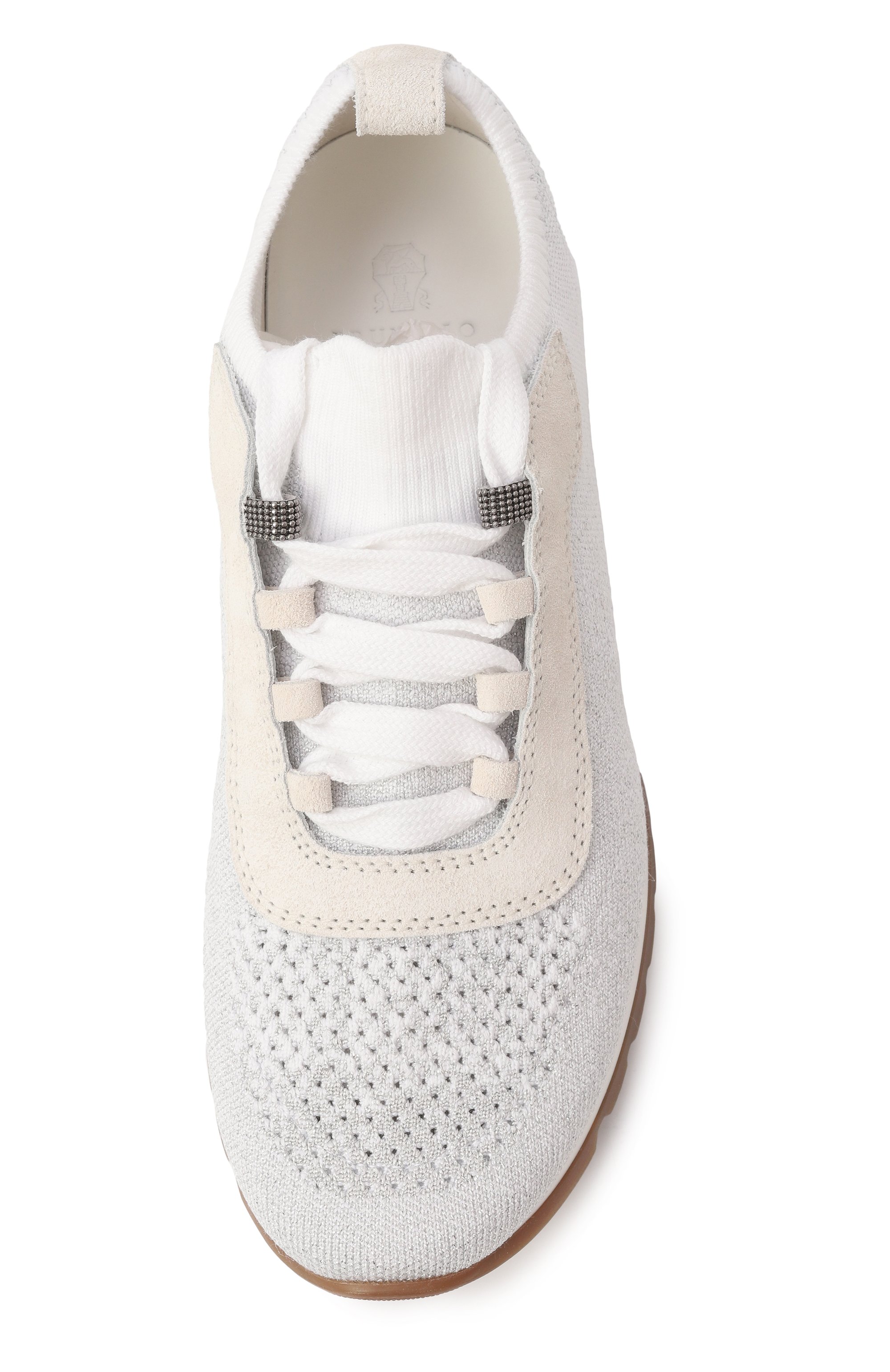 Текстильные кроссовки BRUNELLO CUCINELLI, арт. BZ8351G410, фото 4