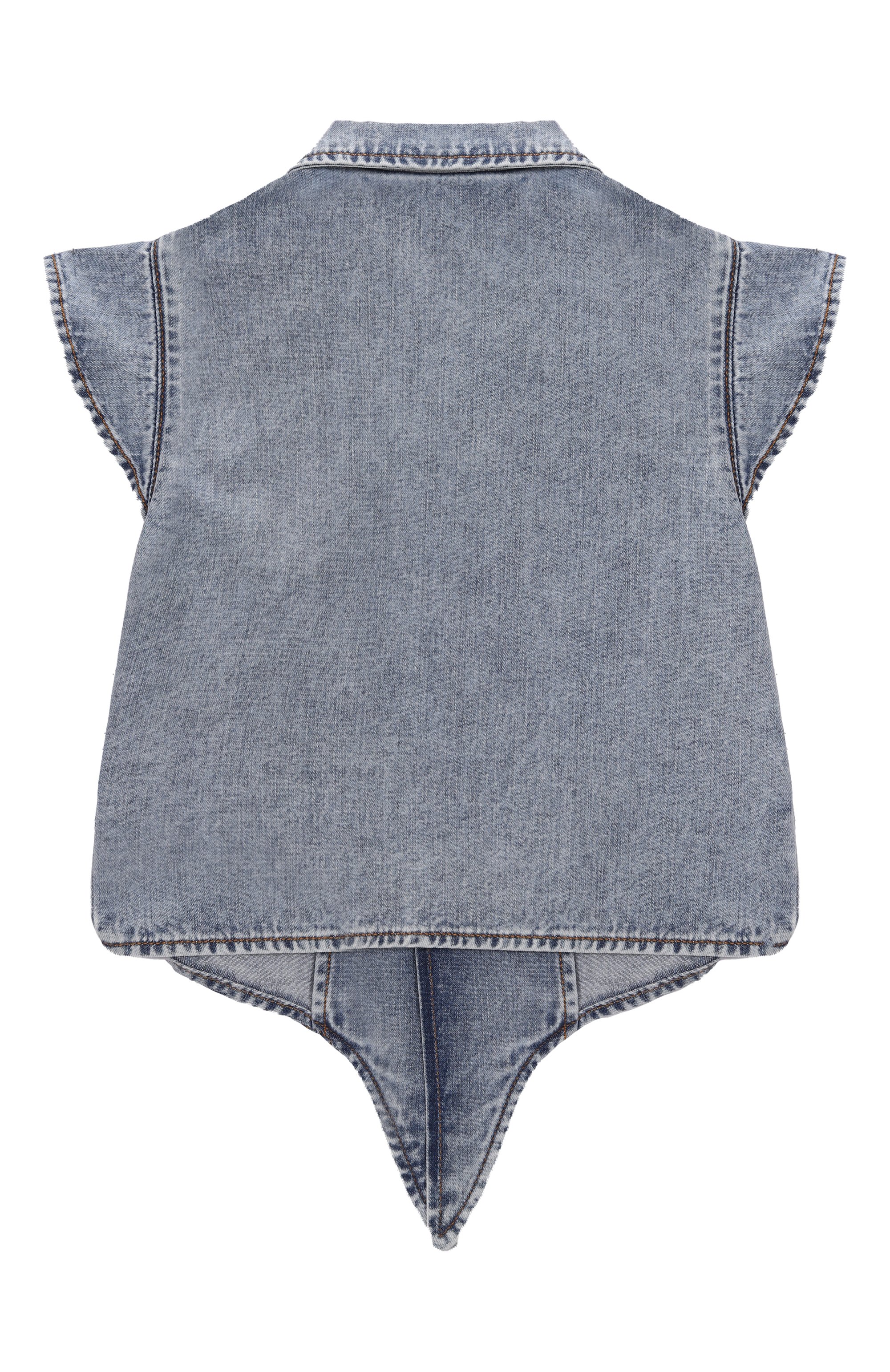 Джинсовая рубашка VERSACE, арт. 1018225/1A13128/4A-6A, фото 2