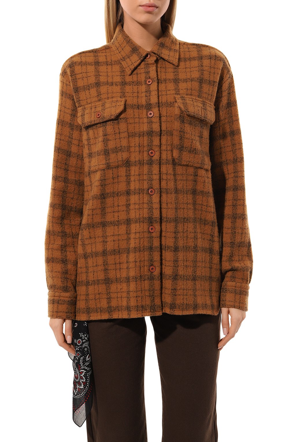 Шерстяная рубашка DESTIN, арт. R0LF BRIGHT0N, фото 3