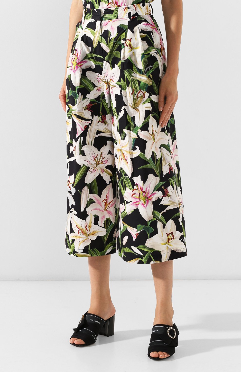 Хлопковые брюки DOLCE & GABBANA, арт. FTA5NT/HS5E0, фото 3
