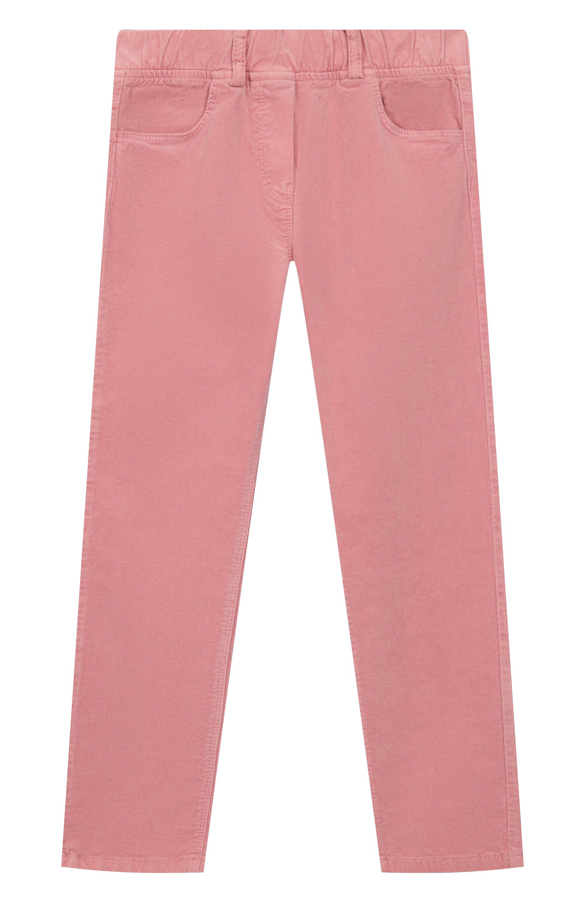 Хлопковые брюки IL GUFO розового цвета по цене 16450 руб., арт. A25GPL0008V6006/5-8, фото 1 Хлопковые брюки IL GUFO, арт. A25GPL0008V6006/5-8, фото 1