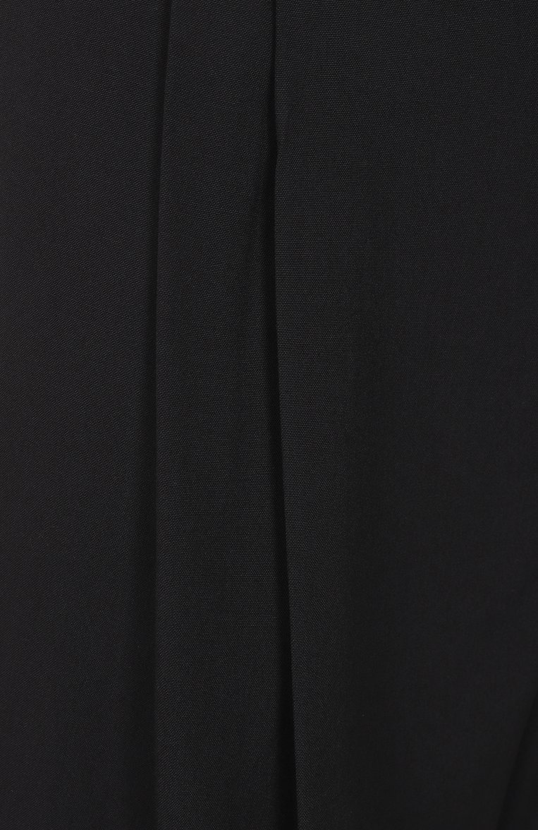 Мужские шерстяные шорты DRIES VAN NOTEN черного цвета, арт. 251-020935-1063 | Фото 6 (Длина Шорты М: Ниже колена; Материал внешний: Шерсть; Случай: Повседневный; Стили: Кэжуэл; Принт: Без принта; Автоматизация состава: Проставлено; Д�етали: Без декора; Автоматизация ТО: Проставлено)