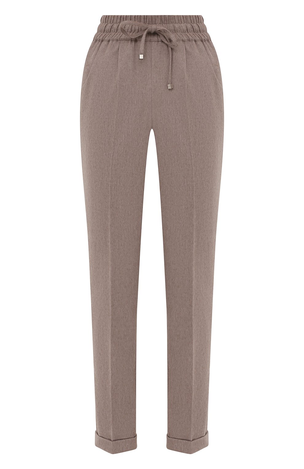 Кашемировые брюки KITON бежевого цвета по цене 199500 руб., арт. D37102K0127A, фото 1 Кашемировые брюки KITON, арт. D37102K0127A, фото 1