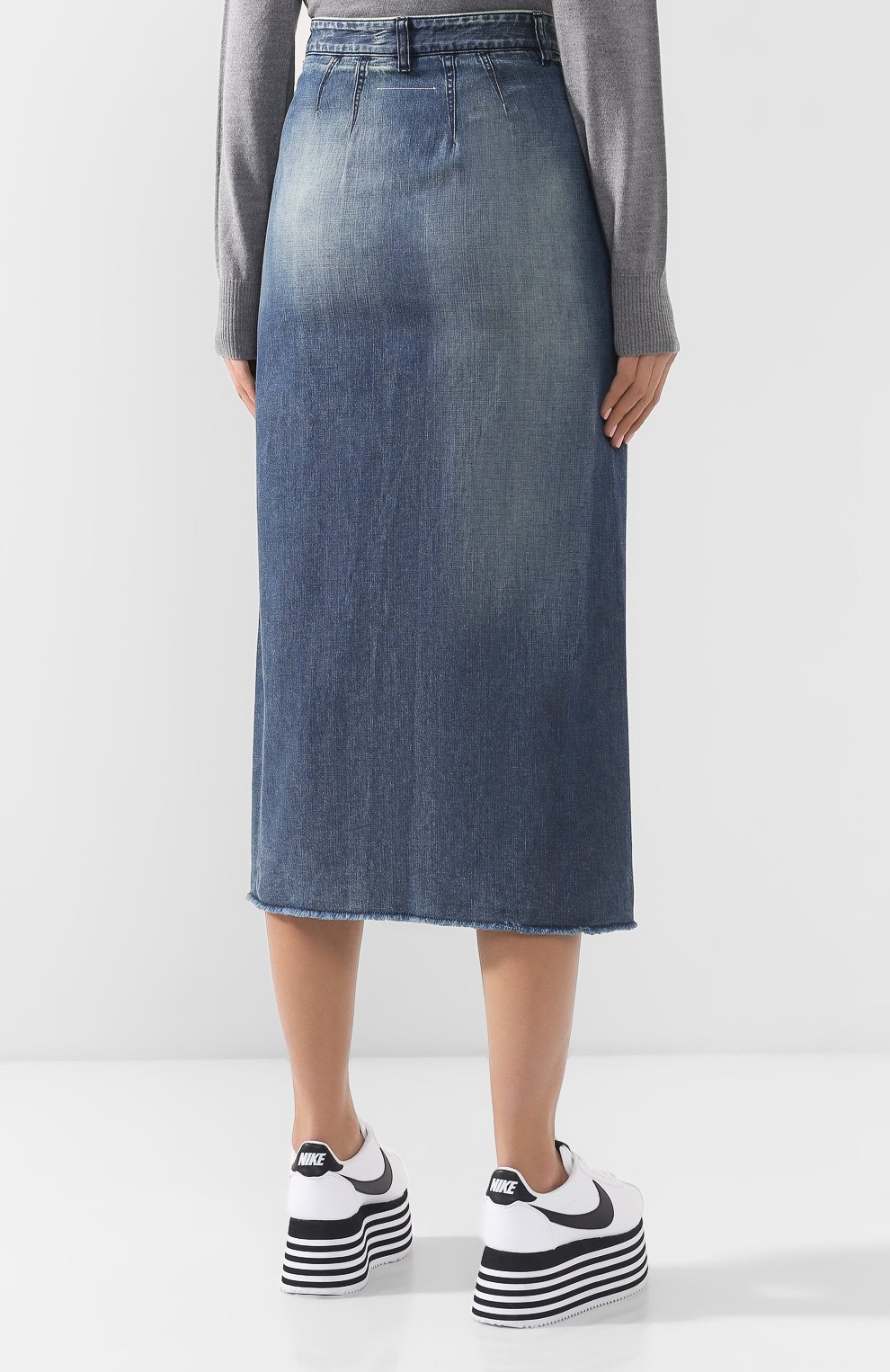 Джинсовая юбка MM6, арт. S52MA0054/S30512, фото 4