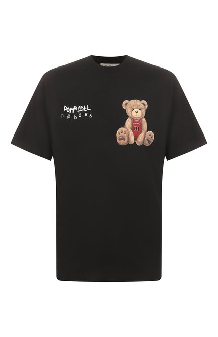 Мужская хлопковая футболка DOMREBEL черного цвета по цене 0 руб., арт. M GAMEBEAR/TSHIRT | Фото 1
