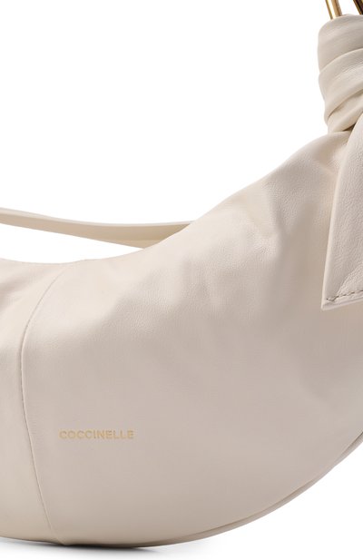 Сумка furoshiki small COCCINELLE кремового цвета по цене 33750 руб., арт. E1 U1A 13 03 01, фото 3 Сумка furoshiki small COCCINELLE, арт. E1 U1A 13 03 01, фото 3