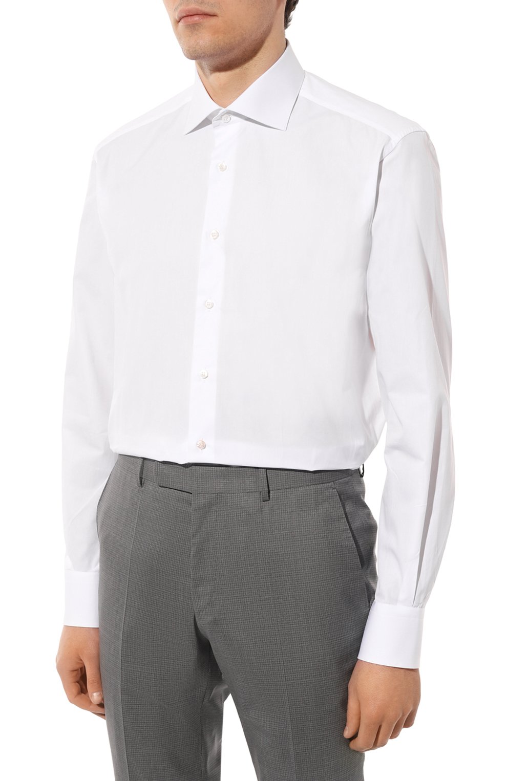 Хлопковая сорочка STEFANO RICCI, арт. *MC007132/M1450, фото 4