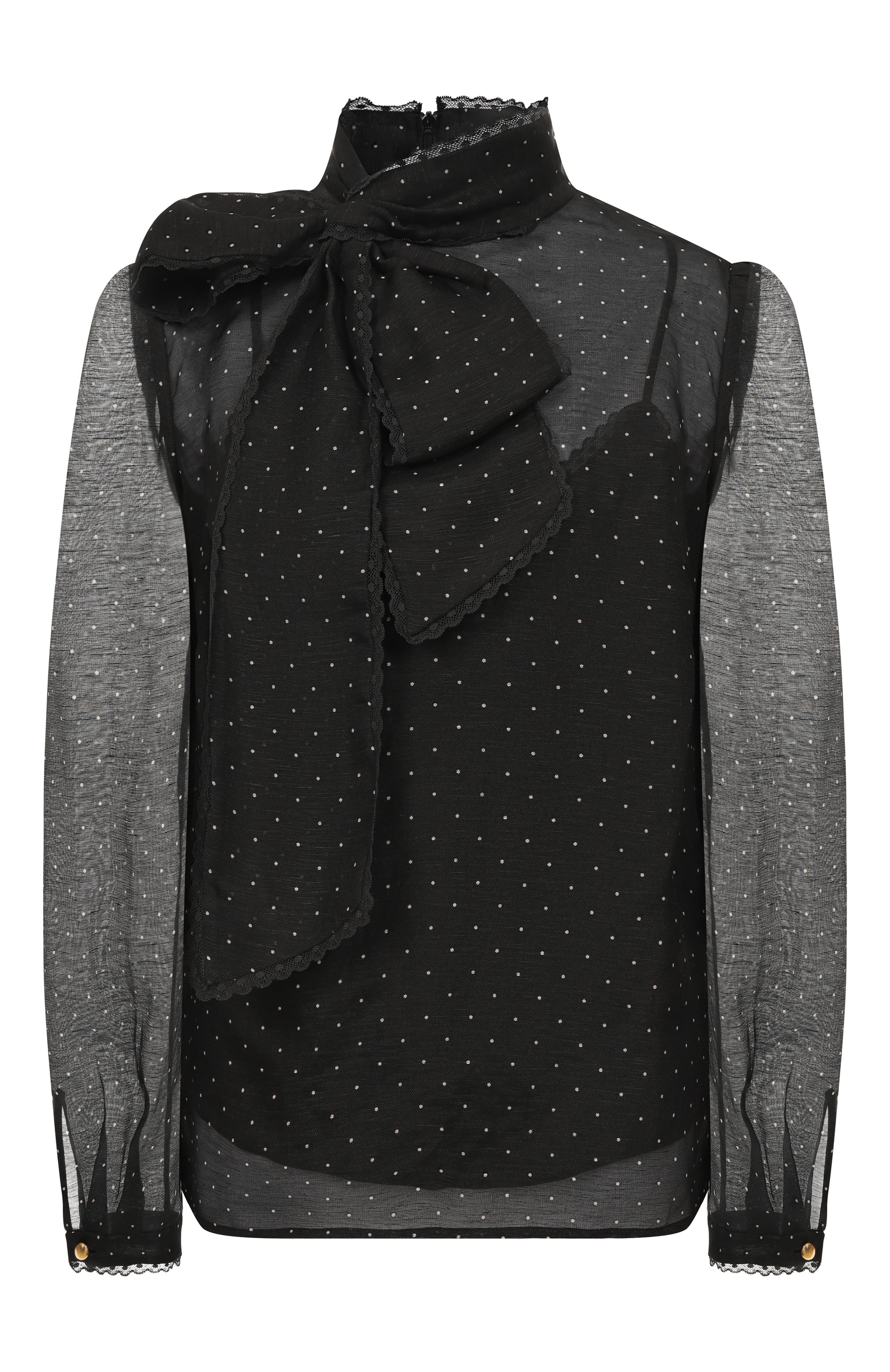 Блузка изо льна и шелка ZIMMERMANN, арт. 5234TF253, фото 1