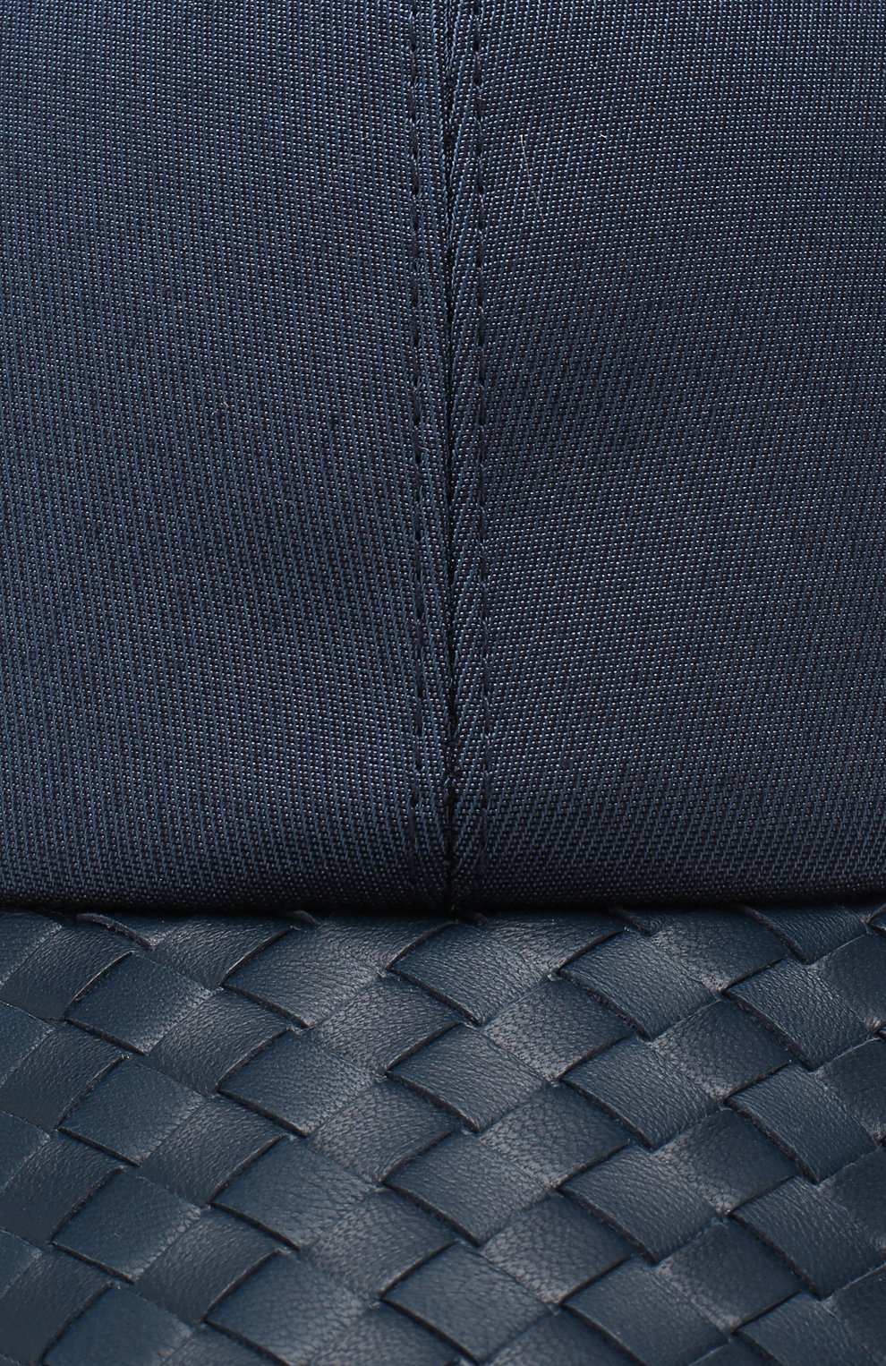 Хлопковая бейсболка с кожаной отделкой BOTTEGA VENETA, арт. 495486/4V521, фото 3