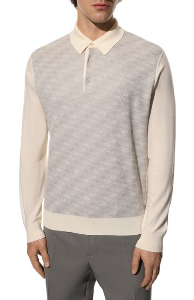 Поло из шерсти и шелка STEFANO RICCI, арт. K606311P03/F22464, фото 3