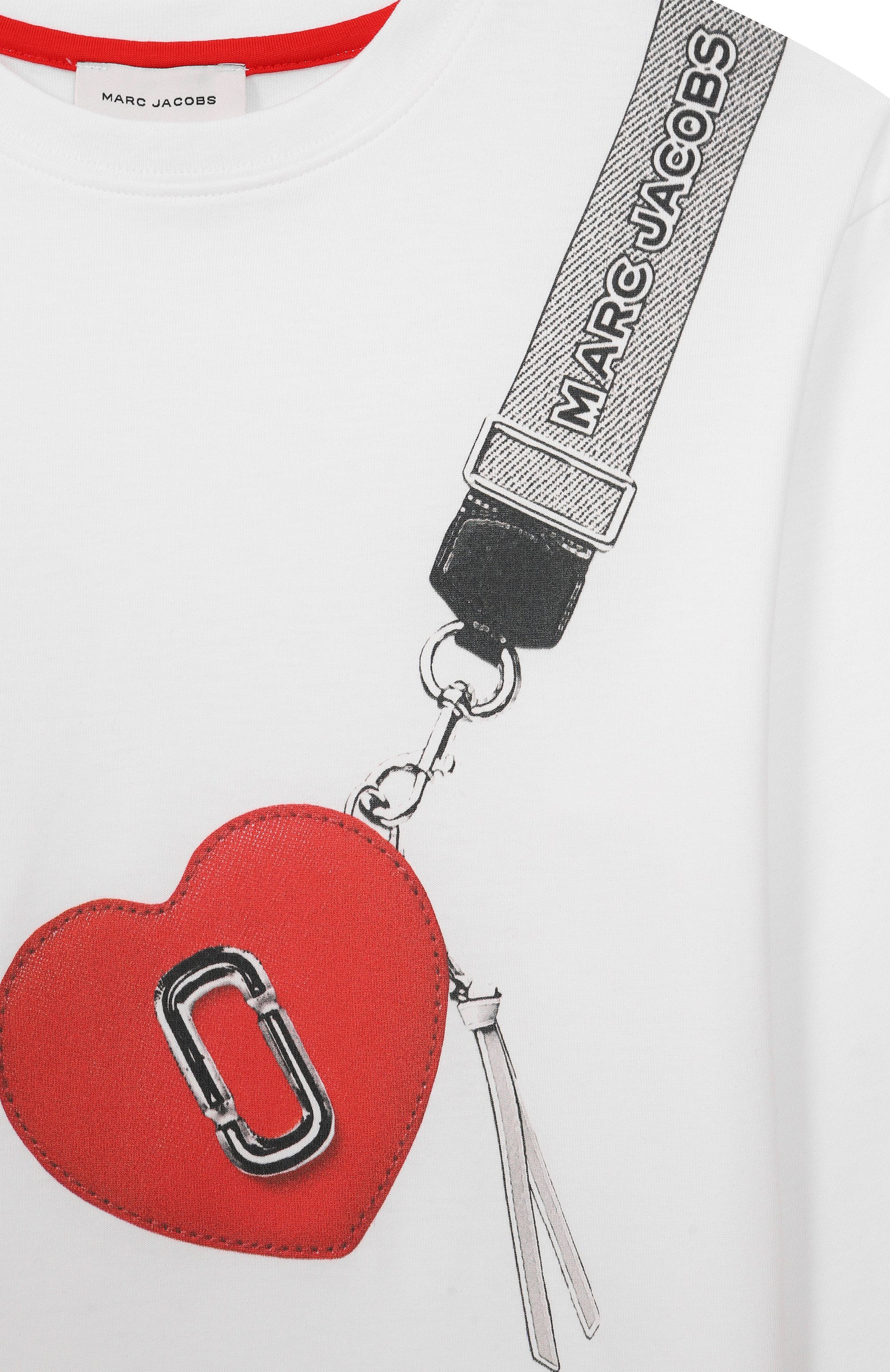Хлопковый лонгслив MARC JACOBS (THE), арт. W60611, фото 3