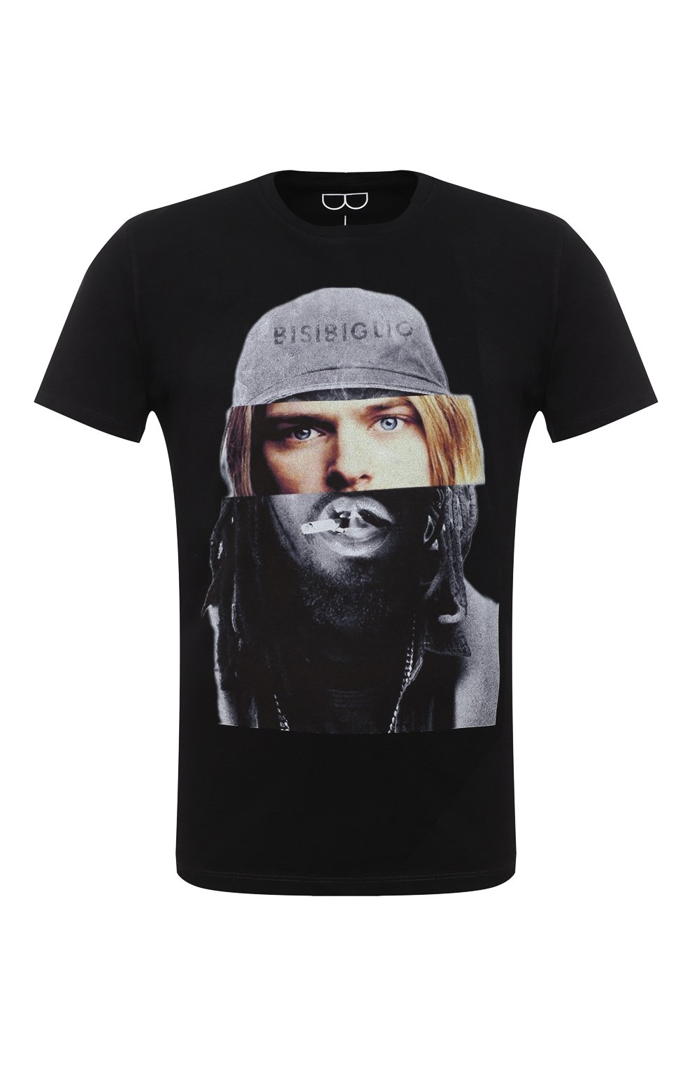 Хлопковая футболка BISIBIGLIO, арт. D0UB FACE C0UBAIN/PESANTE, фото 1