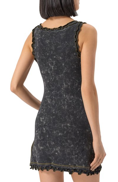 Хлопковое платье DIESEL, арт. A16654/0JQAT, фото 4