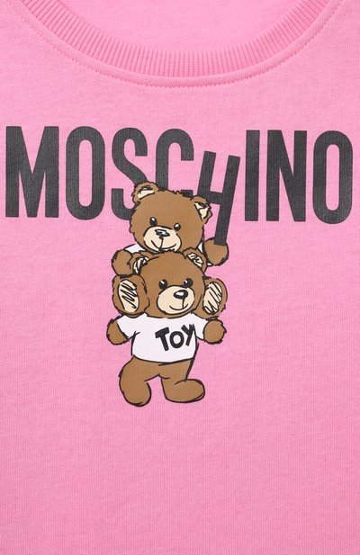 Хлопковое платье MOSCHINO, арт. HDV0FE/LCA14/10-14, фото 3