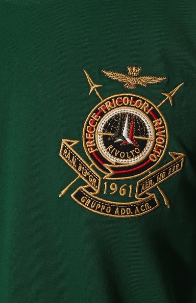 Хлопковый лонгслив AERONAUTICA MILITARE, арт. 222TS2028J564, фото 5