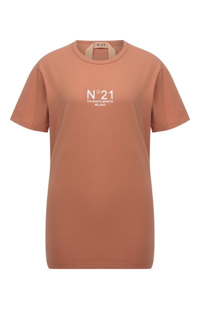 Женская хлопковая футболка N21, арт. 22E N2M0/F051/6322