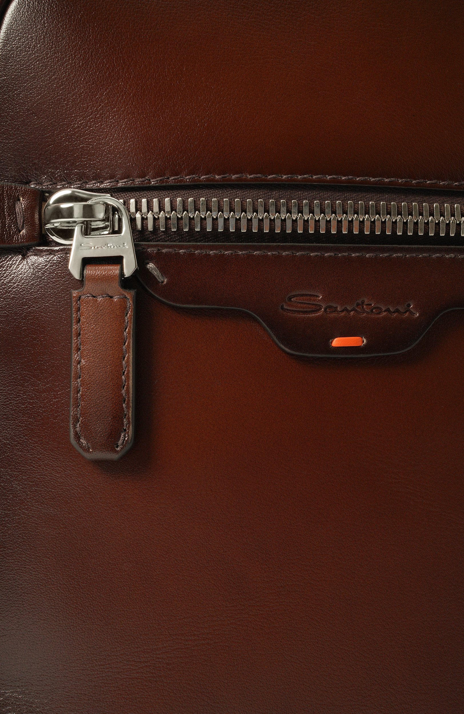 Рюкзак SANTONI коричневого цвета по цене 157000 руб., арт. UIBGA2869BS-ASLJ, фото 5 Рюкзак SANTONI, арт. UIBGA2869BS-ASLJ, фото 5
