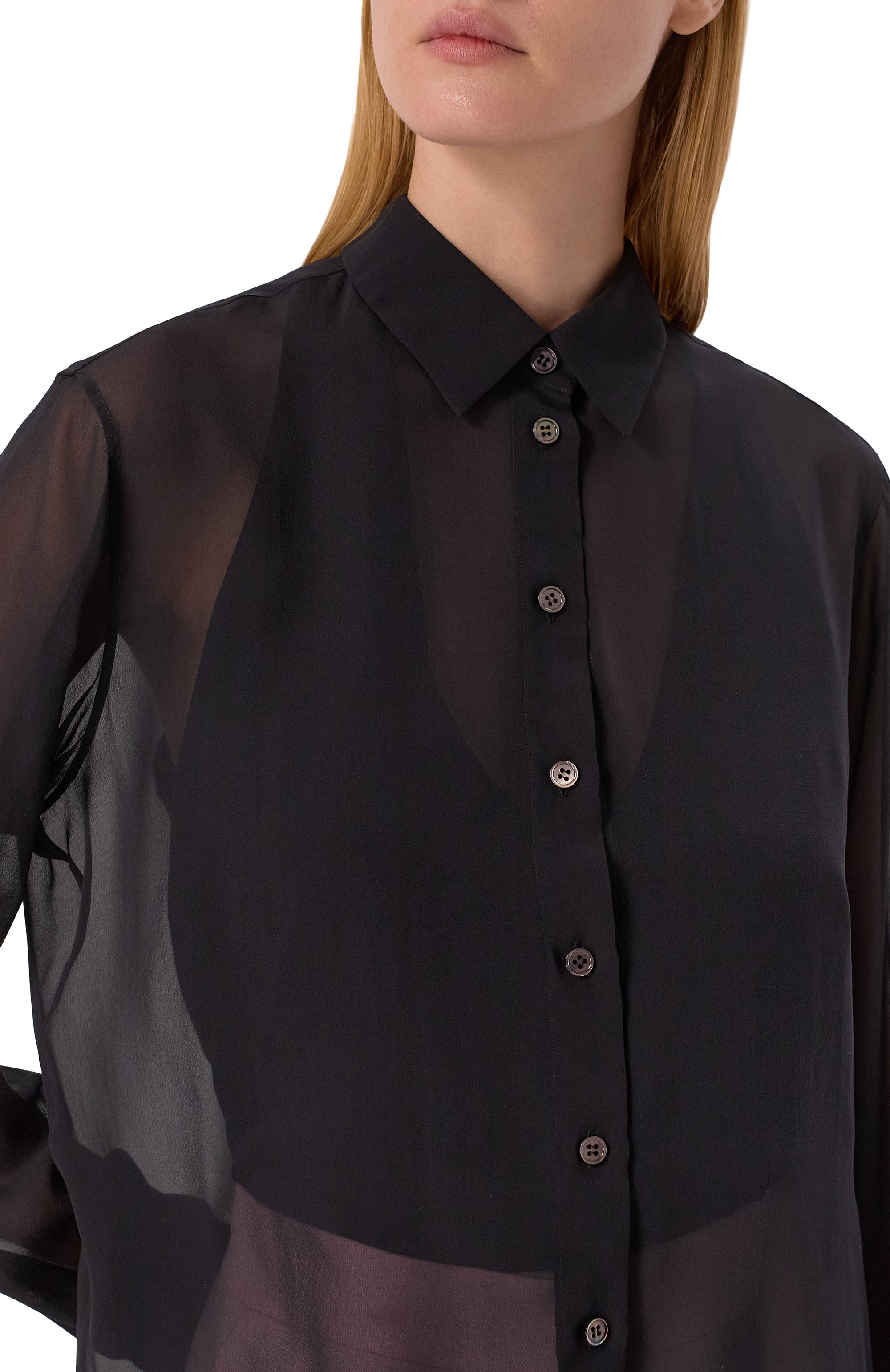 Шелковая рубашка LOUVE, арт. 25-03-03-01-05-01-01, фото 5