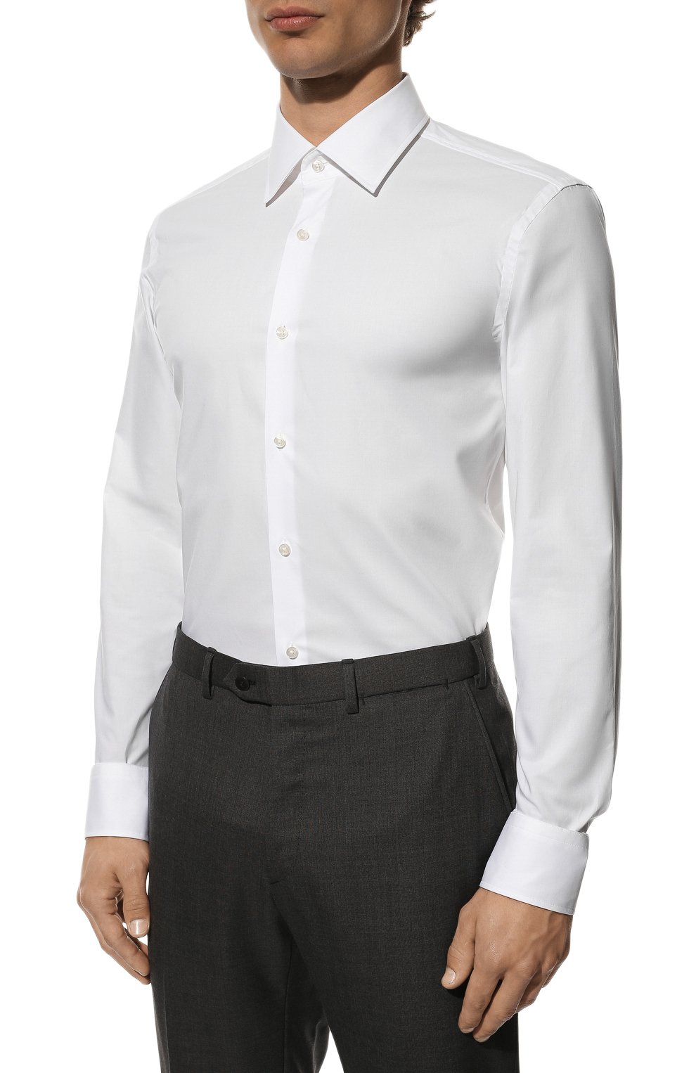 Хлопковая сорочка BOSS, арт. 50469345, фото 3