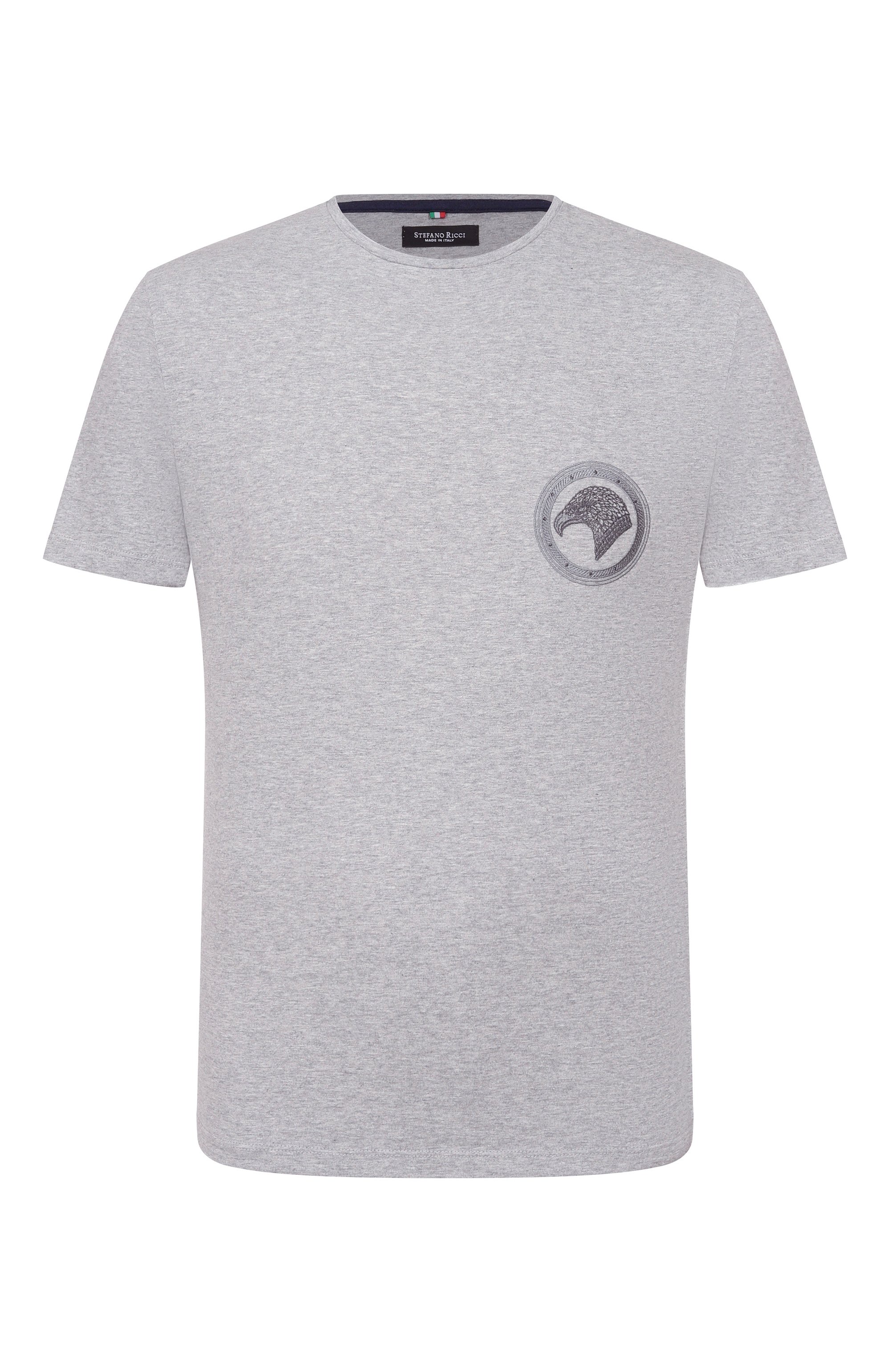 Хлопковая футболка STEFANO RICCI, арт. MNI42H0020/803C0, фото 1