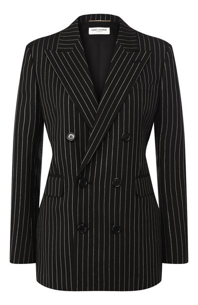 Женский шерстяной жакет SAINT LAURENT, арт. 582596/Y142V