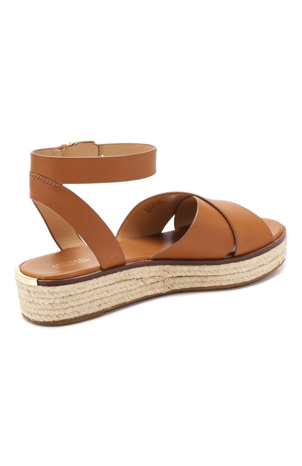 Кожаные сандалии abbot MICHAEL MICHAEL KORS, арт. 40S9ABFA1L, фото 4