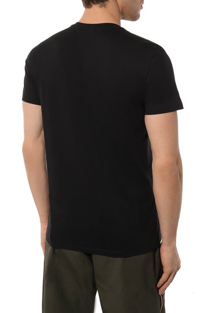 Хлопковая футболка BALMAIN, арт. YH0EF000BB04/EAB, фото 4