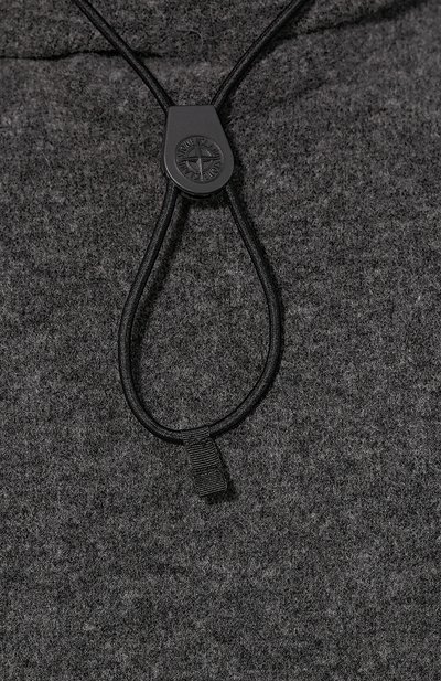 Худи STONE ISLAND темно-серого цвета по цене 26150 руб., арт. 7115547B2, фото 5 Худи STONE ISLAND, арт. 7115547B2, фото 5