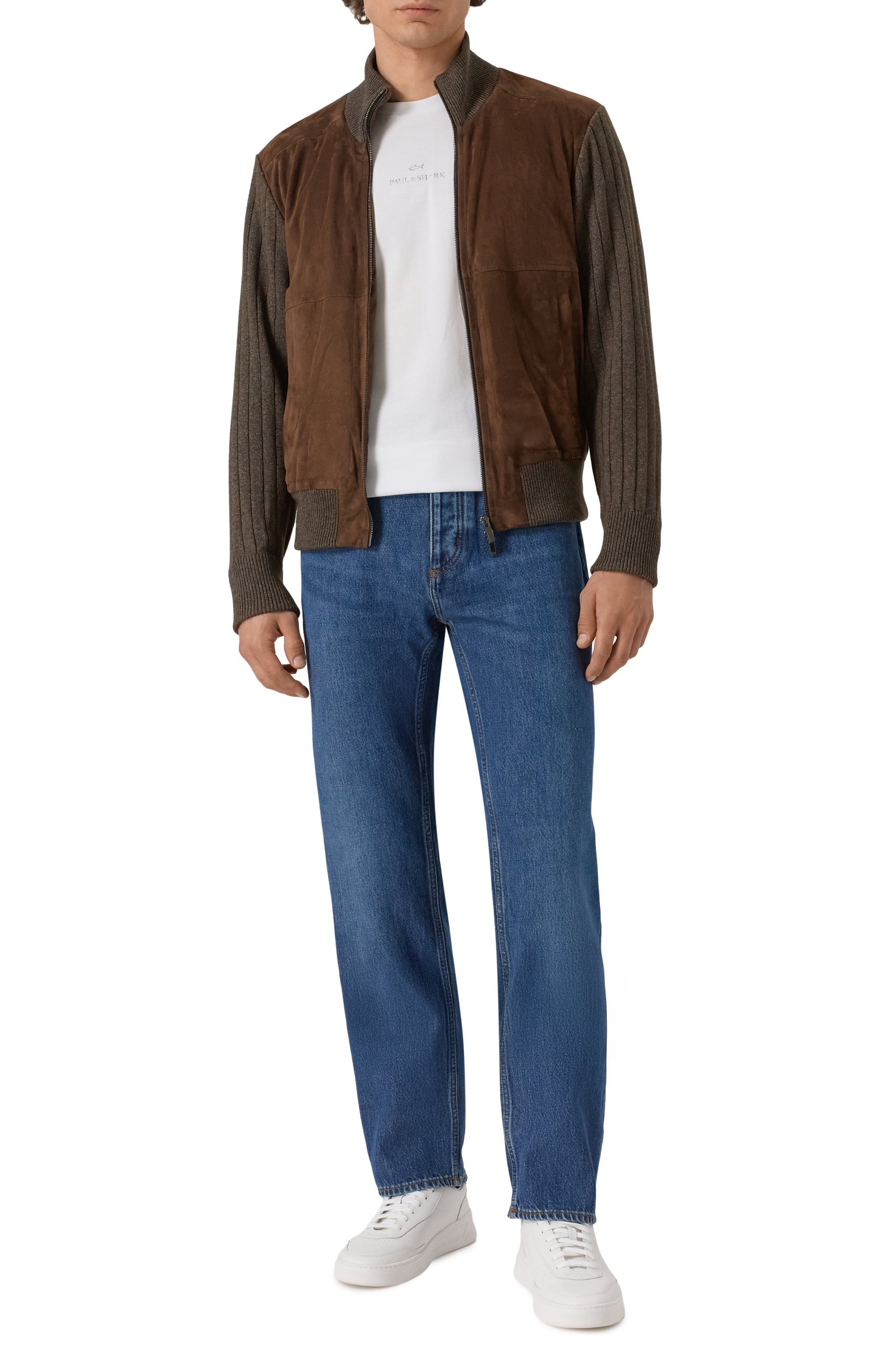 Хлопковая футболка PAUL&SHARK, арт. 99311008, фото 2