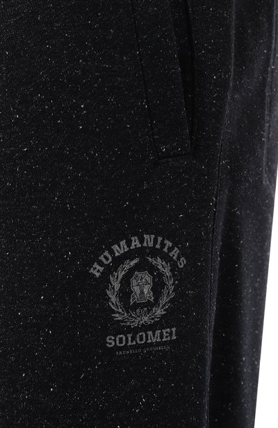 Джоггеры из хлопка и шелка BRUNELLO CUCINELLI, арт. MTU22B2206, фото 5