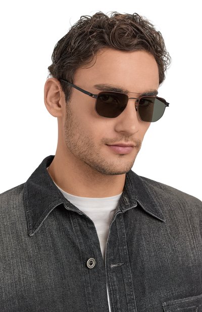 Солнцезащитные очки MYKITA черного цвета по цене 112500 руб., арт. ML05/002, фото 2 Солнцезащитные очки MYKITA, арт. ML05/002, фото 2